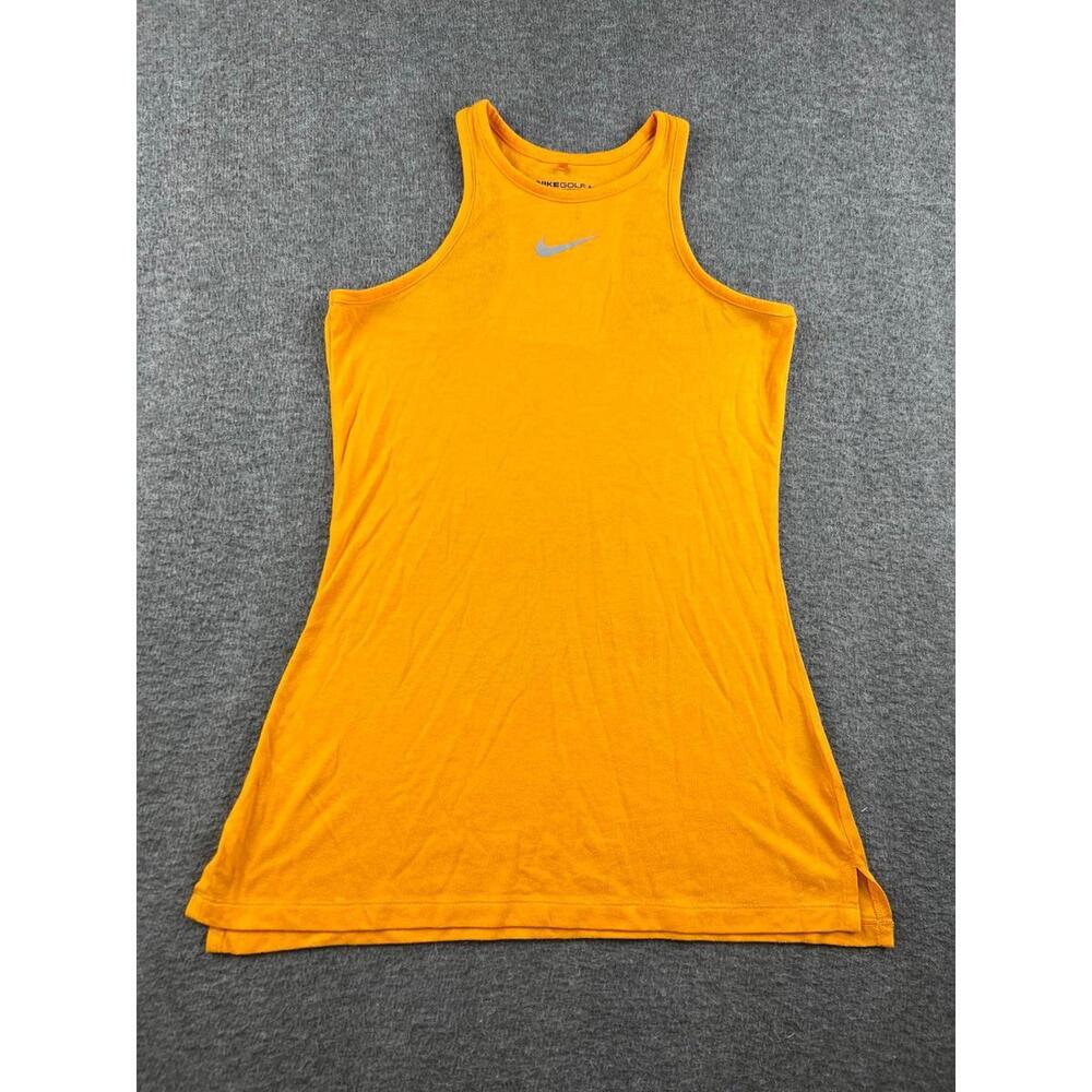 Nike‎ Golf Dri-FIT Women's S Small Tank Top Bright Orange